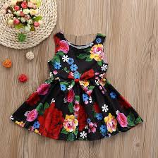 Cotton Casual Baby Girl Dress